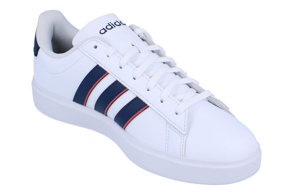 Adidas Grand Court 2.0 Mens Trainers Sneakers  ID2947 - White Navy Red Id2947 - Photo 0