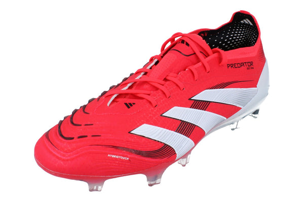 Adidas Predator Elite FG Mens Football Boots ID3882 - Red White Black - Photo 0