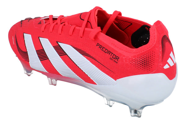 Adidas Predator Elite FG Mens Football Boots ID3882 - Red White Black - Photo 0