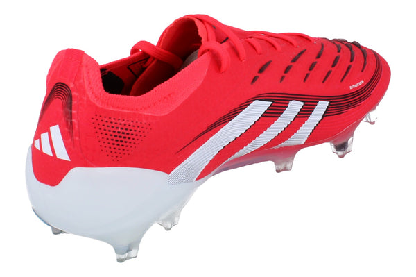 Adidas Predator Elite FG Mens Football Boots ID3882 - Red White Black - Photo 0