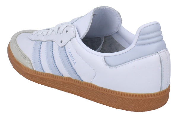 Adidas Originals Samba Og Womens Trainers Sneakers IE0877 - White Blue White IE0877 - Photo 0