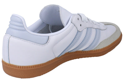 Adidas Originals Samba Og Womens Trainers Sneakers IE0877 - White Blue White IE0877 - Photo 2