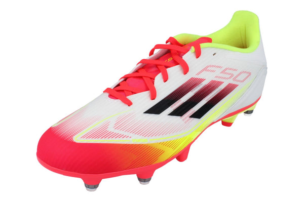 Adidas F50 League Sg Mens Football Boots IE1237 - White Black Red - Photo 0