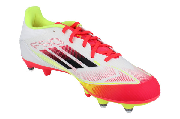 Adidas F50 League Sg Mens Football Boots IE1237 - White Black Red - Photo 0
