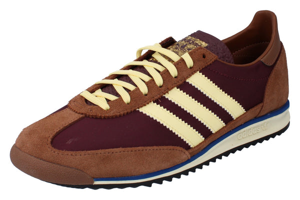 Adidas Originals Sl 72 Og Womens Trainers  IE3425 - Maroon Beige Brown IE3425 - Photo 0