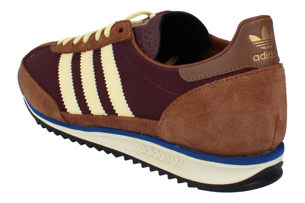 Adidas Originals Sl 72 Og Womens Trainers  IE3425 - Maroon Beige Brown IE3425 - Photo 0