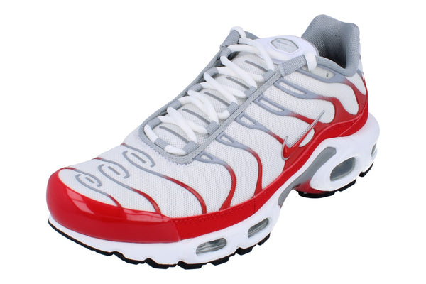 Nike Air Max Plus Mens If6224 101 - White University Red Wolf Grey 101 - Photo 0