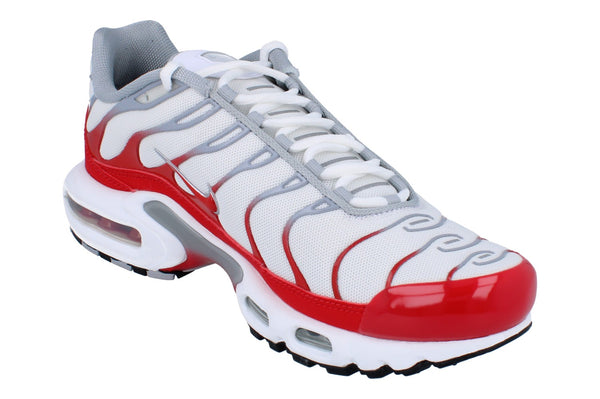Nike Air Max Plus Mens If6224 101 - White University Red Wolf Grey 101 - Photo 0