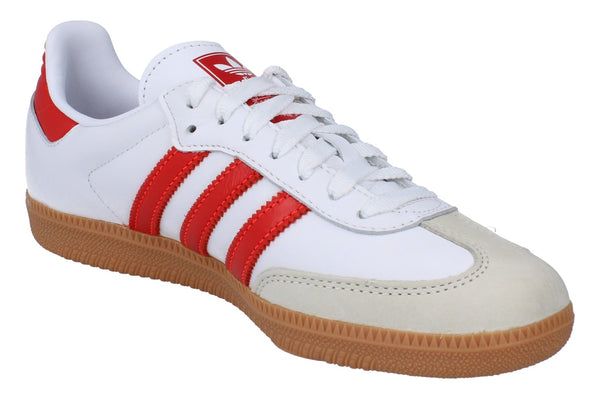 Adidas Originals Samba Og Womens Trainers Sneakers  IF6513 - White Red Gum If6513 - Photo 0