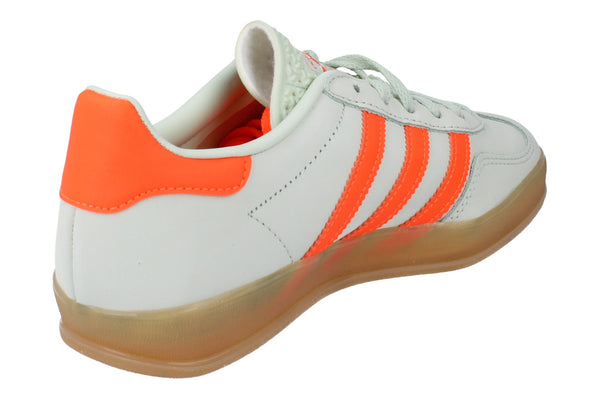 Adidas Originals Gazelle Indoor Womens Trainers  IF6982 - Linen Orange Green IF6982 - Photo 0