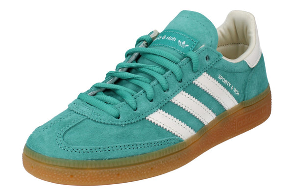Adidas Originals Handball Spezial Sporty & Rich Mens Trainers  IH2148 - Green White Gum IH2148 - Photo 0
