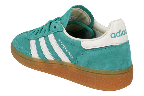 Adidas Originals Handball Spezial Sporty & Rich Mens Trainers  IH2148 - Green White Gum IH2148 - Photo 0