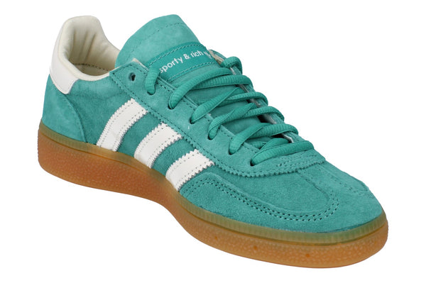 Adidas Originals Handball Spezial Sporty & Rich Mens Trainers  IH2148 - Green White Gum IH2148 - Photo 0