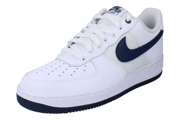 Nike Air Force 1 07 Lv8 Mens Trainers Ih4462 Sneakers Shoes  100 - White Midnight Navy Phantom 100 - Photo 0