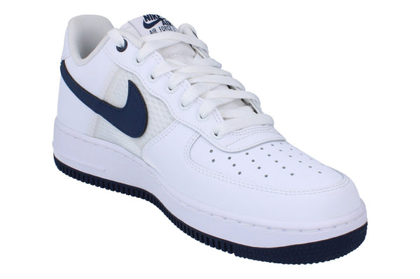 Nike Air Force 1 07 Lv8 Mens Trainers Ih4462 Sneakers Shoes  100 - White Midnight Navy Phantom 100 - Photo 0