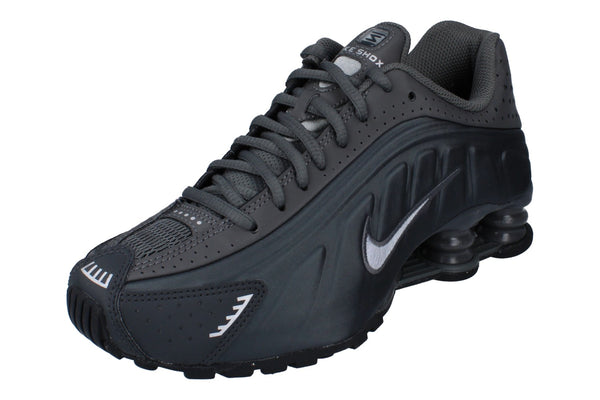 Nike Shox R4 GS Trainers Io1911 060 - Anthracite Wolf Grey Iron Grey 060 - Photo 0