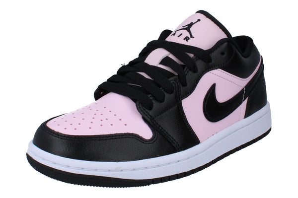 Nike Womens Air Jordan 1 Low Trainers Io3394 663 - Pink Foam Black White 663 - Photo 0