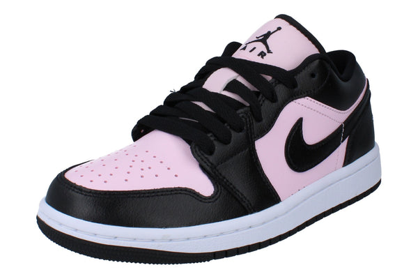 Nike Womens Air Jordan 1 Low Trainers Io3394 663 - Pink Foam Black White 663 - Photo 0