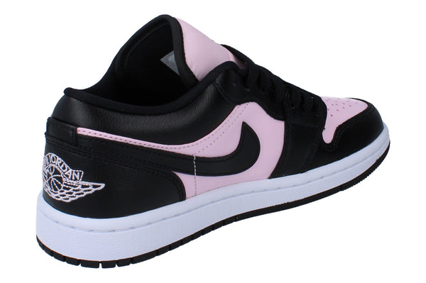 Nike Womens Air Jordan 1 Low Trainers Io3394 663 - Pink Foam Black White 663 - Photo 0