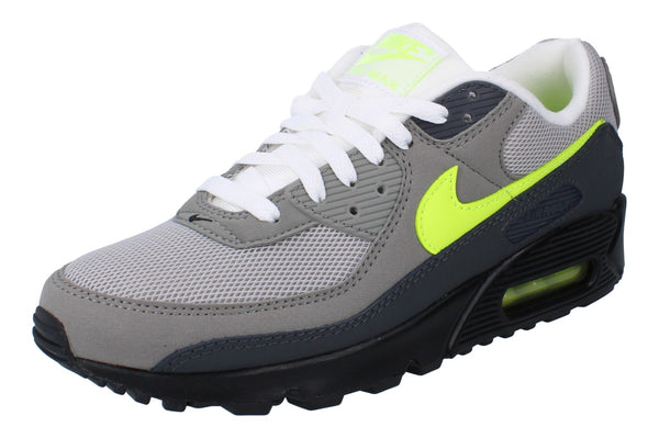 Nike Air Max 90 Mens Trainers Iq0289 Shoes  010 - Black Neon Yellow Anthracite 010 - Photo 0
