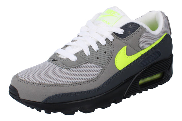 Nike Air Max 90 Mens Trainers Iq0289 Shoes  010 - Black Neon Yellow Anthracite 010 - Photo 0