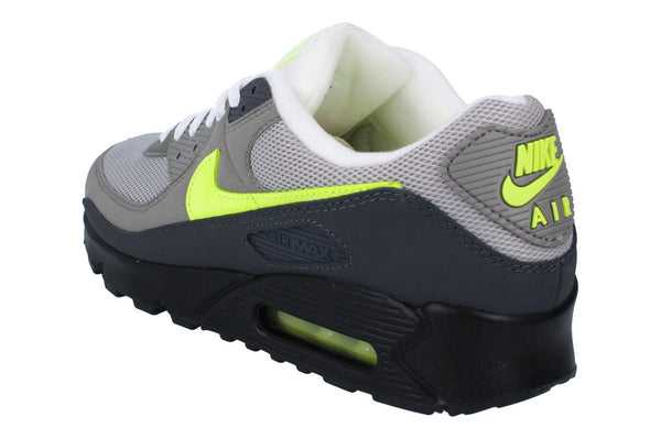 Nike Air Max 90 Mens Trainers Iq0289 Shoes  010 - Black Neon Yellow Anthracite 010 - Photo 0