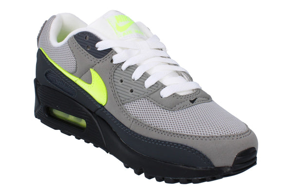 Nike Air Max 90 Mens Trainers Iq0289 Shoes  010 - Black Neon Yellow Anthracite 010 - Photo 0