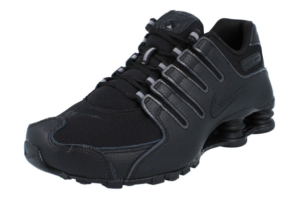 Nike Shox Nz Mens Running Trainers Iq8263 Shoes  002 - Black Black Black 002 - Photo 0