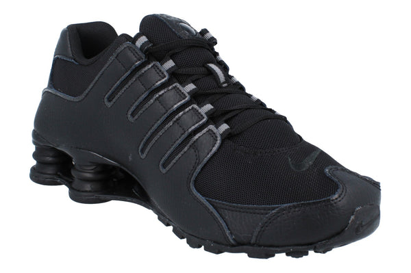 Nike Shox Nz Mens Running Trainers Iq8263 Shoes  002 - Black Black Black 002 - Photo 0