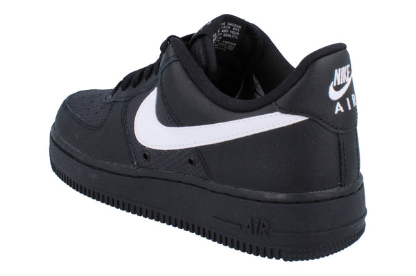 Nike Air Force 1 07 Lv8 Mens Trainers Ir0952 Shoes  001 - Black White Black 001 - Photo 0