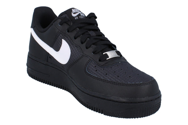 Nike Air Force 1 07 Lv8 Mens Trainers Ir0952 Shoes  001 - Black White Black 001 - Photo 0