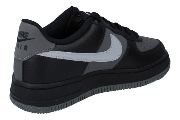 Nike Air Force 1 Gs Trainers Ir1478 Shoes  010 - Black Light Smoke Grey 010 - Photo 0