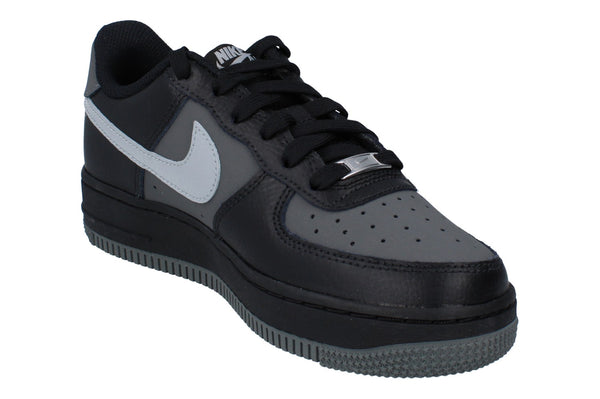 Nike Air Force 1 Gs Trainers Ir1478 Shoes  010 - Black Light Smoke Grey 010 - Photo 0