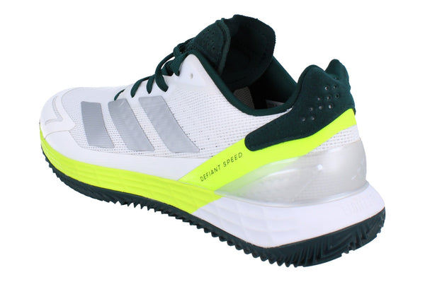 Adidas Defiant Speed 2 M Cl Mens Tennis Shoes Trainers  JH5140 - White Black Grey JH5140 - Photo 0