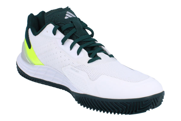 Adidas Defiant Speed 2 M Cl Mens Tennis Shoes Trainers  JH5140 - White Black Grey JH5140 - Photo 0