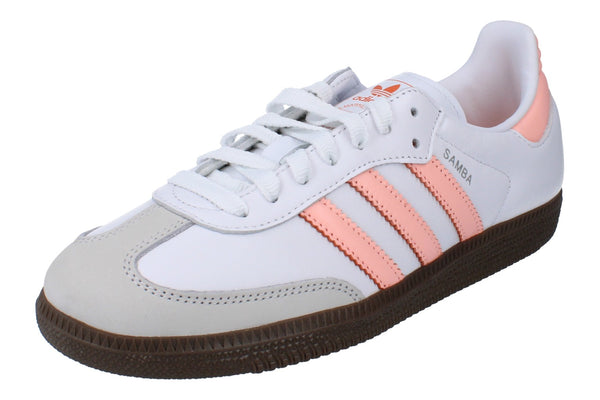 Adidas Originals Samba Og Womens Trainers Sneakers JH5687 - Grey Pink Brown JH5687 - Photo 0