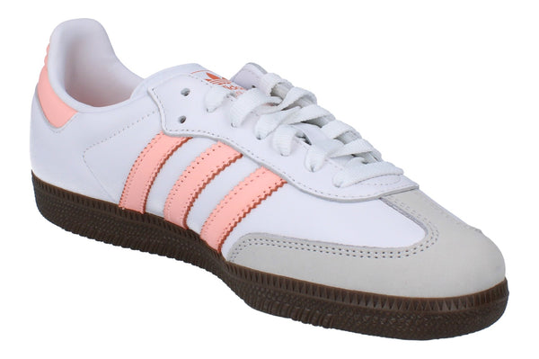Adidas Originals Samba Og Womens Trainers Sneakers JH5687 - Grey Pink Brown JH5687 - Photo 0