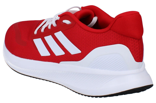 Adidas Runfalcon 5 Mens Running Trainers Sneakers JH6246 - Red White Black JH6246 - Photo 0