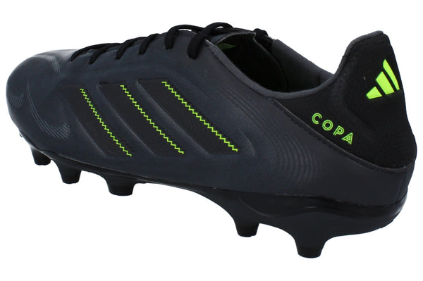 Adidas Copa Pure III League Fg/Mg Mens Football Boots JH6300 - Black Green Jh6300 - Photo 0