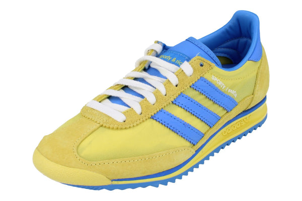 Adidas Originals Sl72 Sporty & Rich Womens Trainers Sneakers JH6702 - Yellow Blue White Jh6702 - Photo 0