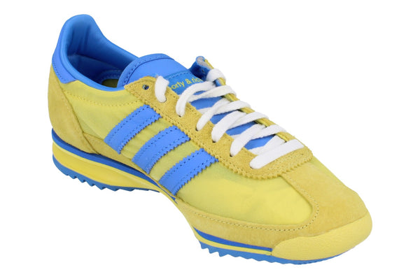 Adidas Originals Sl72 Sporty & Rich Womens Trainers Sneakers JH6702 - Yellow Blue White Jh6702 - Photo 0