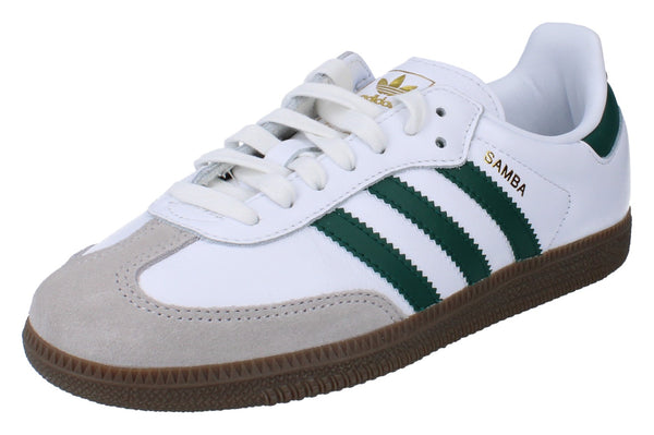Adidas Originals Samba Og Mens Trainers Sneakers JH8797 - White Green Grey JH8797 - Photo 0