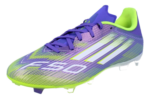 Adidas F50 League Fg/Mg Mens Football Boots Soccer Cleats JI0003 - Purple White Yellow JI0003 - Photo 0