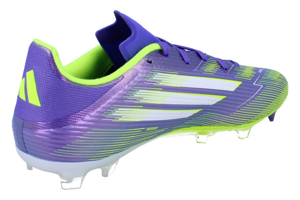 Adidas F50 League Fg/Mg Mens Football Boots Soccer Cleats JI0003 - Purple White Yellow JI0003 - Photo 0