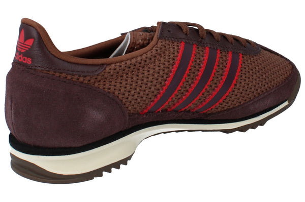 Adidas Originals Sl 72 Og Womens Trainers  JI0191 - Pre Loved Brown Collegiate Red JI0191 - Photo 0