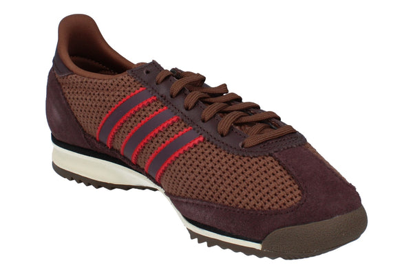 Adidas Originals Sl 72 Og Womens Trainers  JI0191 - Pre Loved Brown Collegiate Red JI0191 - Photo 0
