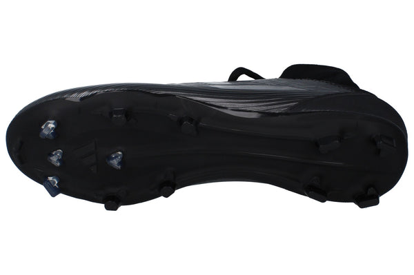 Adidas F50 League Mid Fg/Mg Mens Football Boots JI0419 - Core Black Iron Metalic Gold - Photo 0