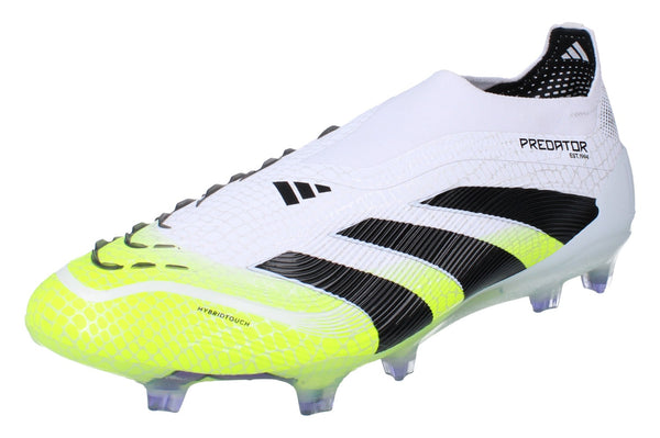 Adidas Predator Elite Ll Fg Mens Football Boots  JI1075 - White Black Green JI1075 - Photo 0