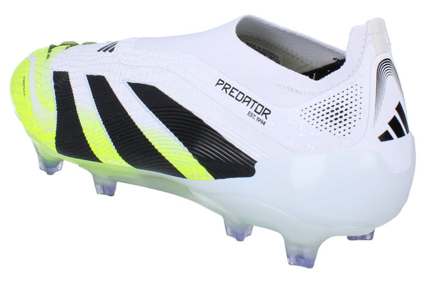 Adidas Predator Elite Ll Fg Mens Football Boots  JI1075 - White Black Green JI1075 - Photo 0