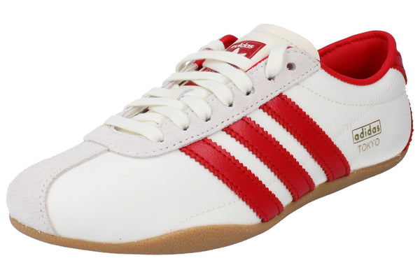 Adidas Originals Tokyo Womens Trainers  JI3300 - Off White Red White JI3300 - Photo 0